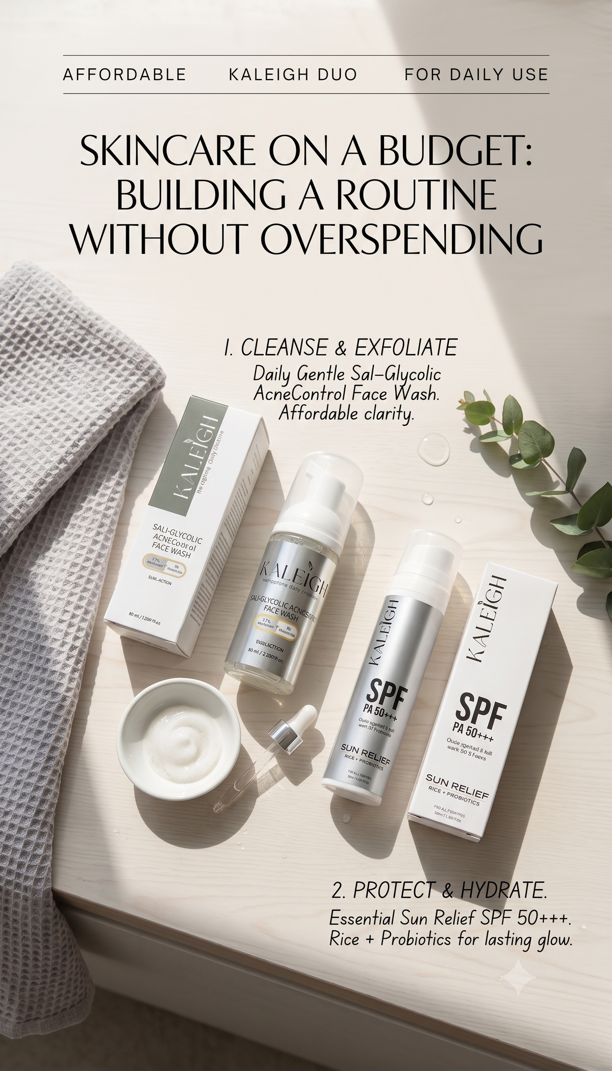 Skincare on a Budget: Building a Routine Without Overspending