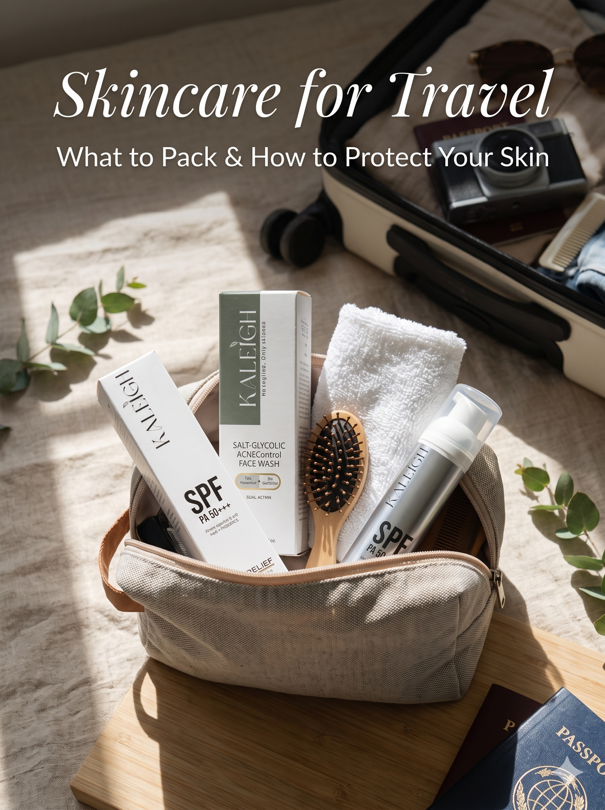 Skincare for Travel: What to Pack and How to Protect Your Skin on Trips